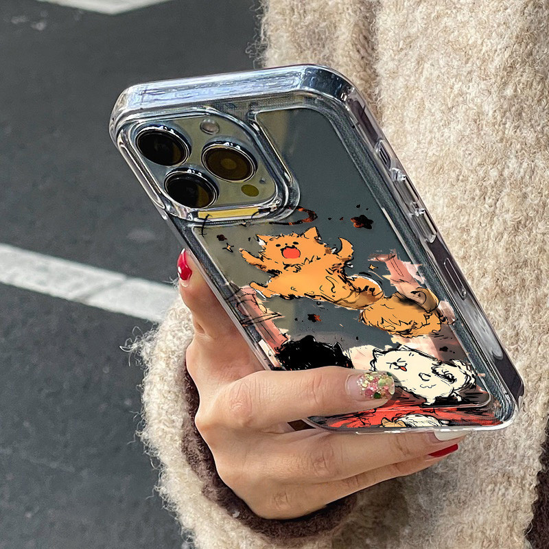 ❤️9-19บาท❤️เคสโทรศัพท์ เคส for iPhone 11 13 14 15 12 Pro Max XR 7 8 Plus XS Max เคสไอโฟน11 Space Tpu เคสขอบนุ่มบางพิเศษ - รูปที่ 7