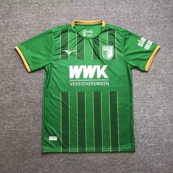 Augsburg home Augsburg away แขนสั้น S~2XL เสื้อฟุตบอลฝึกซ้อมกีฬา เสื้อฟุตบอลเสื้อกีฬา