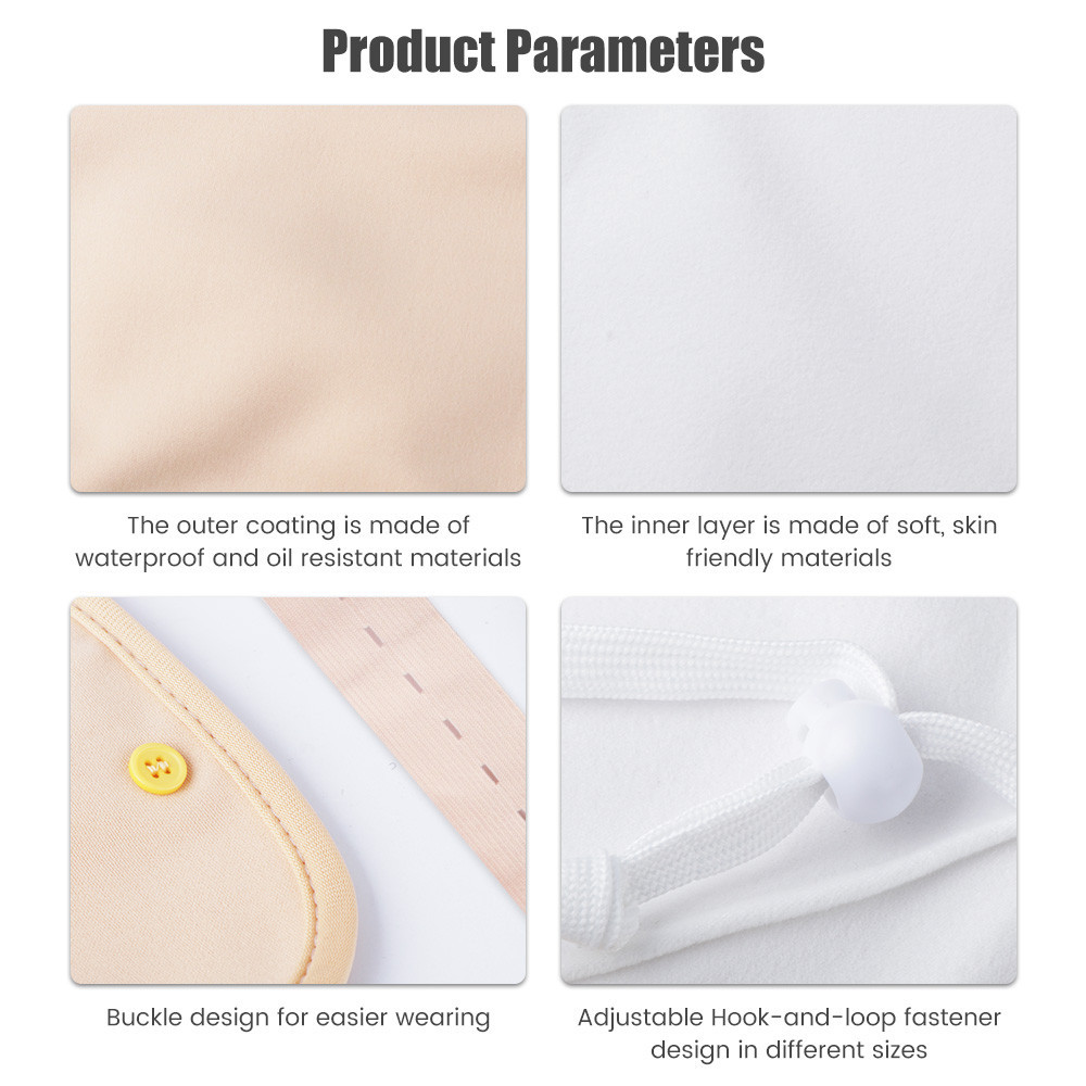 Salorie Castor Oil Pack นํากลับมาใช้ใหม่สําหรับนอนไม่หลับอาการท้องผูกและการอักเสบ Castor Oil แผ่นเอวและคอ - รูปที่ 4