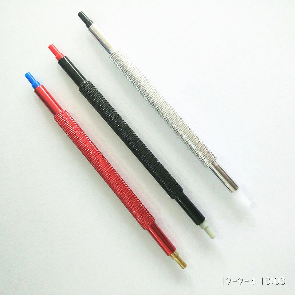 Fast Shipping สแตนเลสสตีลนาฬิกา Hands Remover Presser Tweezer นาฬิกาเข็มปากกากดคีม Protector Pad ซ่อมเครื่องมือ