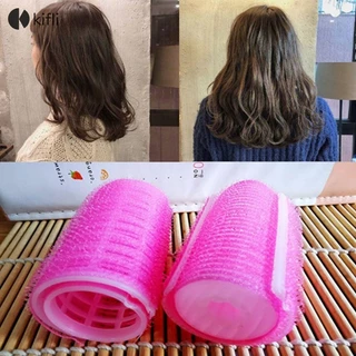 kifli.thเครื่องม้วนผมหน้าม้าพลาสติกแบบมีกาวในตัวที่สะดวก-KI