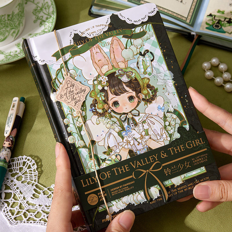 B6 Gilding Notebook, Summer Journal Book, Diary Student Journal Notepad