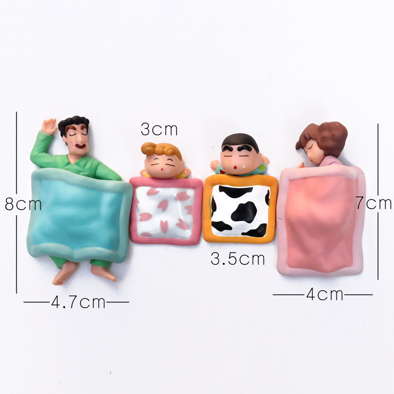 Shinchan Model Action Figure Crayon Shin Chan ตุ๊กตาเครื่องประดับของขวัญ