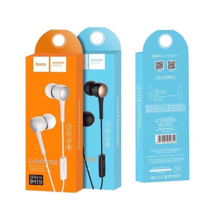 หูฟัง Hocoหูฟังแบบมีสายรุ่น M19