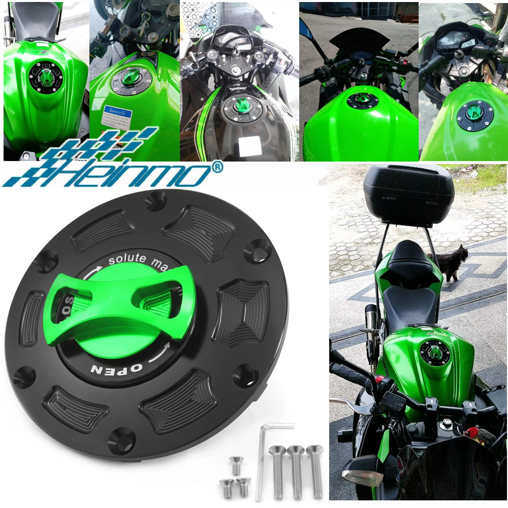 สําหรับ KAWASAKI NINJA 250 Z 300 NINJA250 NINJA300 Z250 Z300 การใช้ถังฝาครอบหมวก