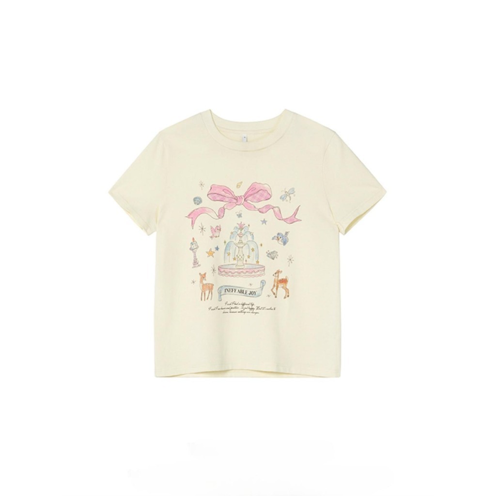 เกาหลี เสื้อแบบดารา เสื้อยืดแขนสั้น CMDXY1035 ผู้ชาย ผู้หญิง ลายทาง ตัวอักษร หลวม ลายสกรีน ฤดูร้อน ฤดูใบไม้ผลิ ราคา ถูกที่สุด ดีลบีเคเค แกลเลอรีภาพที่ 7