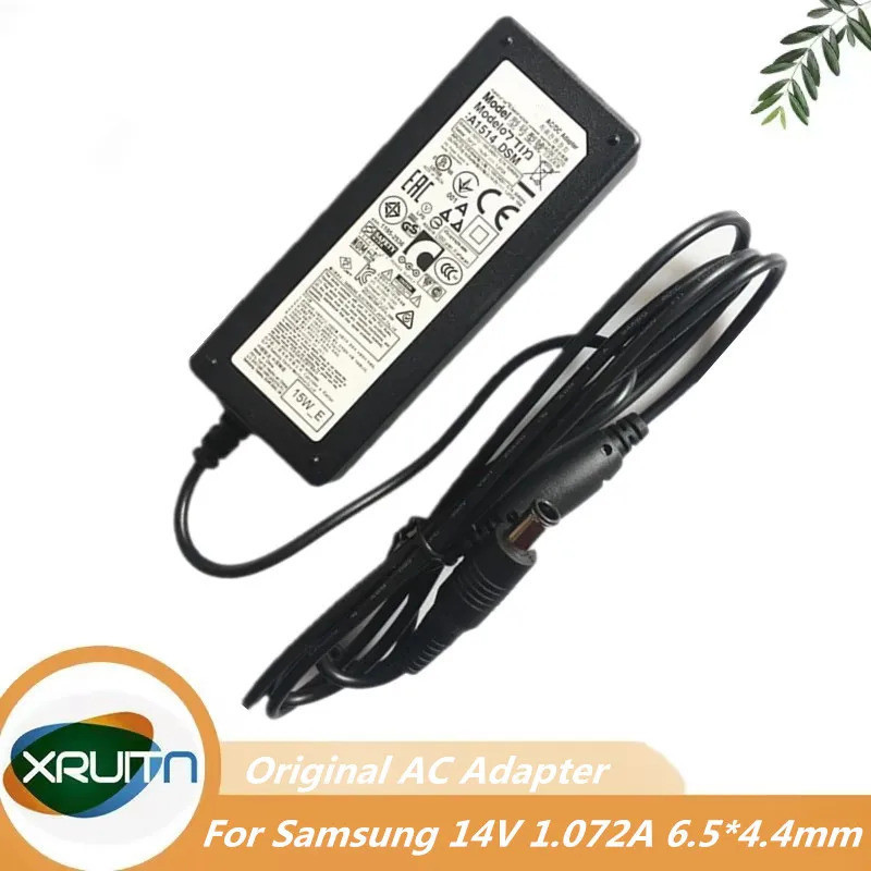 ของแท้สําหรับ Samsung 14V 1.072A AC Adapter Charger S19C150B Monitor แหล่งจ่ายไฟ A1514-EPN A1514_DSM A1514-DSM S19F350HN S19A300B