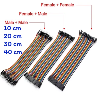 สายจั๊ม 10 15 20 30 40 ซม. Jumper Wire สายแพ 40 เส้น Jumper Arduino สายจัมเปอร์ พร้อมส่งโกดังไทย+++
