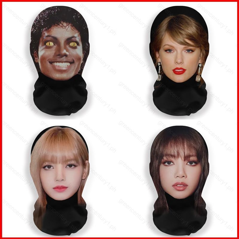 Ys Taylor Swift LISA Mr Bean Liu Yifei ชุดหน้าตลก Spoof lava หน้ากากหมวกป้องกันแสงแดดหน้ากากใบหน้า