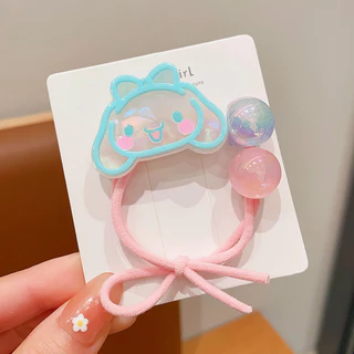 ยางมัดผม ที่คาดผม เด็กผู้หญิง ไม่เจ็บผม ลายการ์ตูนน่ารัก ยางยืดสูง สินค้าพร้อมส่ง