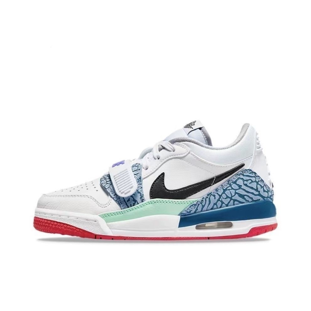 Original AJ312 pure original basketball lanyard air cushion low Top Ajรองเท้าManรองเท้าต่ําผู้หญิงด้านล่างนุ่มแรงเสียดทานเสียงรองเท้าแตะAj1 FZAR