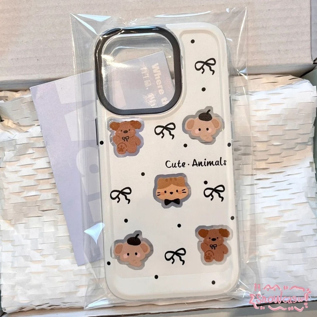 สัตว์น่ารักการ์ตูน นุ่ม เคสVivo Y16 Y17 Y15S Y20 Y17S Y27 Y12 Y21 Y36 Y11 Y20s Y15 Y20i Y30 Y91C Y91 Y35 V29 V27