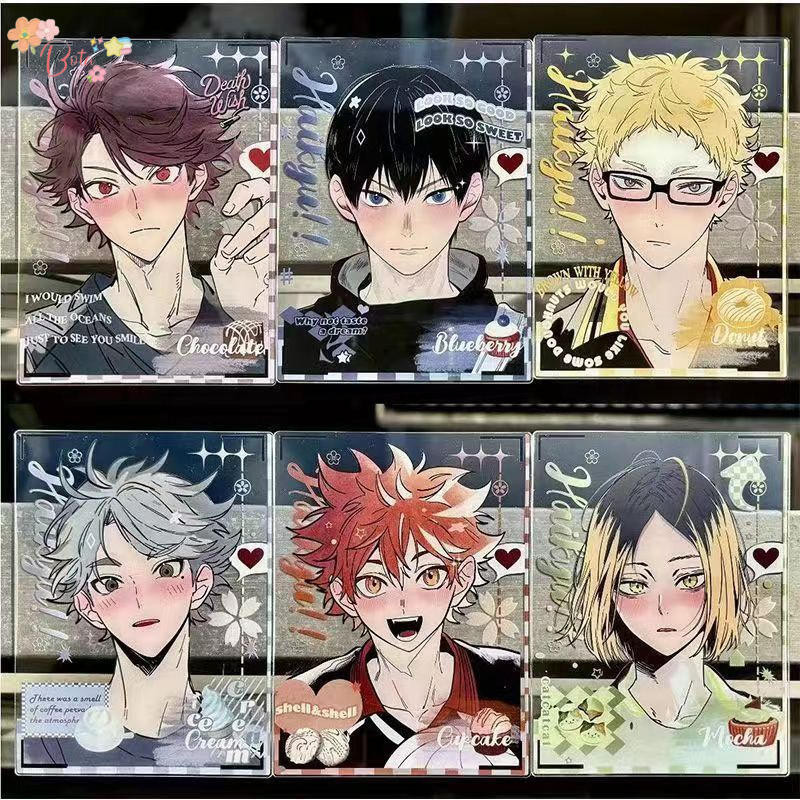 [Bota Shop] Volleyball Boy Color Through Card Hyuga Grinding Kageyama Toru Kawajima Anime Gift HM