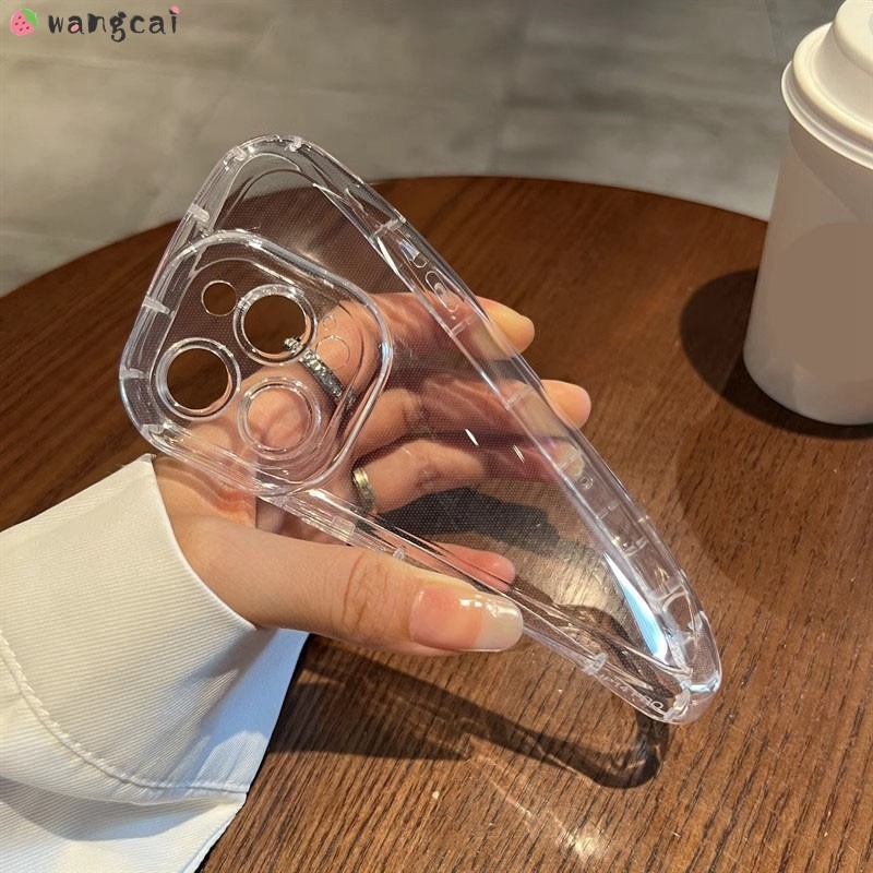 สําหรับ Vivo V40 V30 V29 V27 Pro Lite V27e 5G เคสโทรศัพท์ 3D สเตอริโอ Thicken ถุงลมนิรภัย Anti Fall กันกระแทกน่ารักรูปไข่รอบโปร่งใส Clear Soft TPU ปลอกกรณีปกหลัง - รูปที่ 6