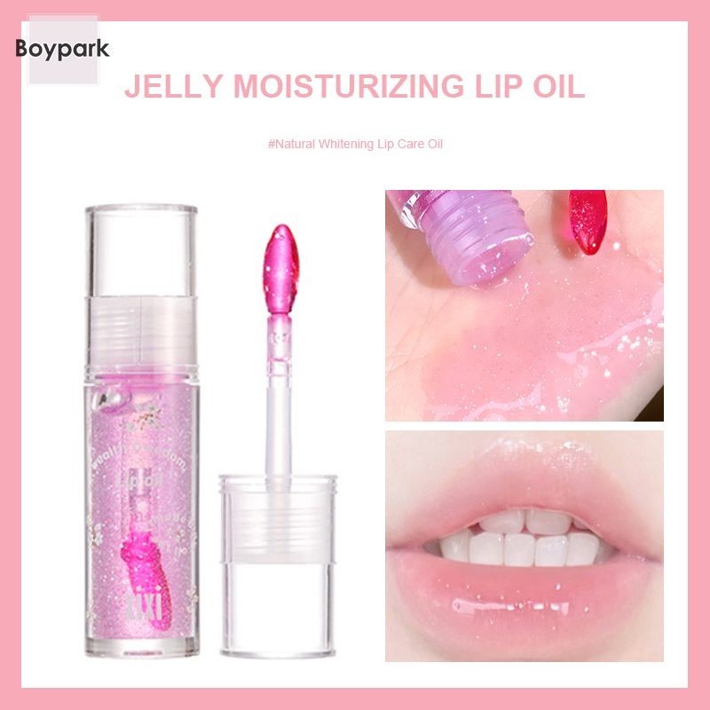 BY.thJelly Moisturizing Lip Oil Fading Lip Lines Lip Oil Natural Whitening Lip Care Oil-BY