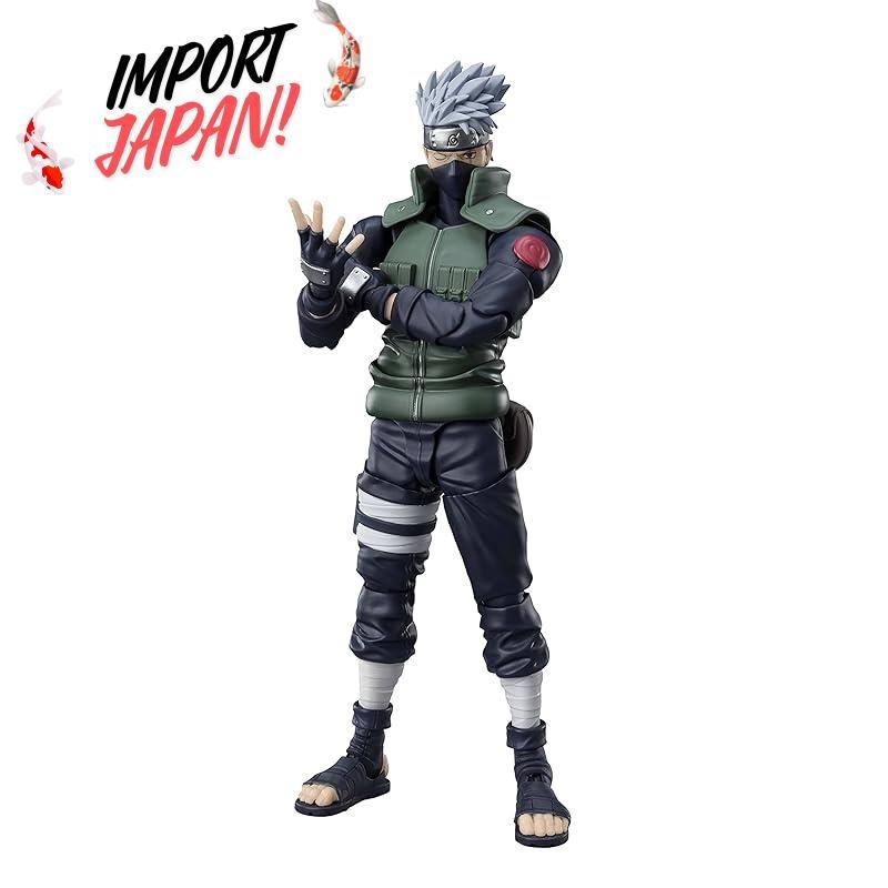 【Import Japan】S.H. Figuarts NARUTO - Shippuden Hatake Kakashi - The Hero of the Raging Gaze, approxi