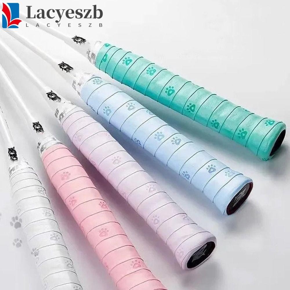 Lacyeszb เทนนิส Overgrip, Cat Claws Non-slip แบดมินตันอุปกรณ์เสริม Handle Grip ดูดซับเหงื่อ Sticky Racket Grip เทปกีฬากลางแจ้ง