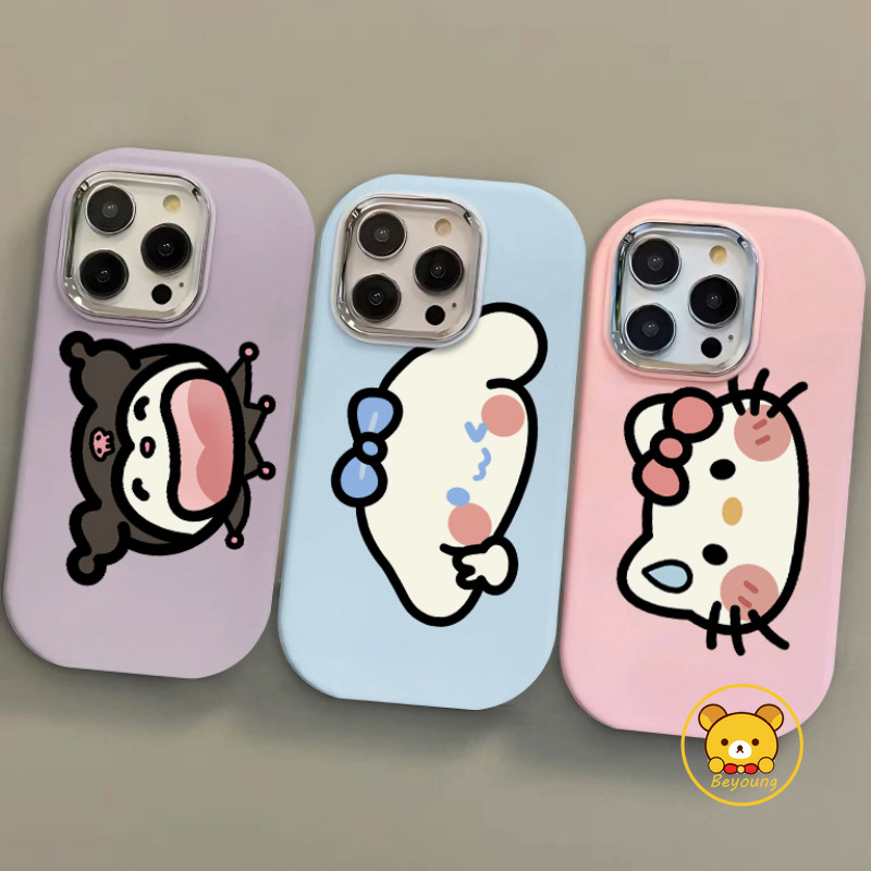 Hello KittyปลอกสําหรับOPPO A60 A79 A54 A18 A38 A58 4G A15 A15S A92 A72 A52 A1K A7 A12 A5S F9 Reno 7 