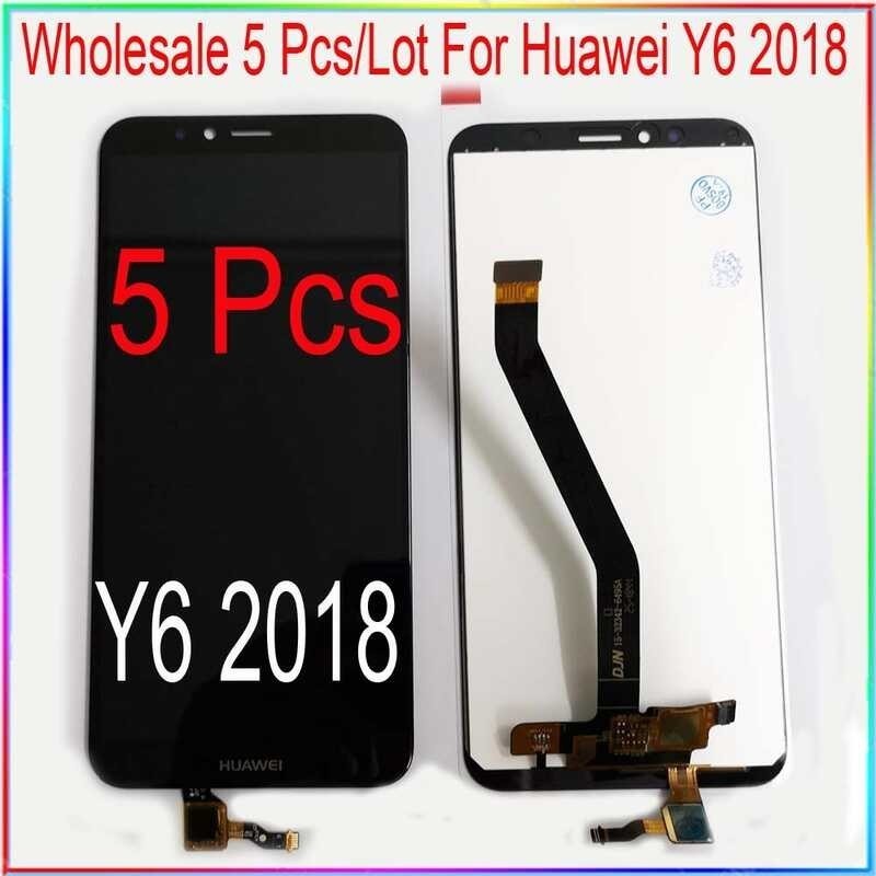 Wholesale 5 Pieces/Lot for Huawei Y6 2018 LCD screen display Y6 Prime 2018 ATU L11 L21 L22 LX1 LX3