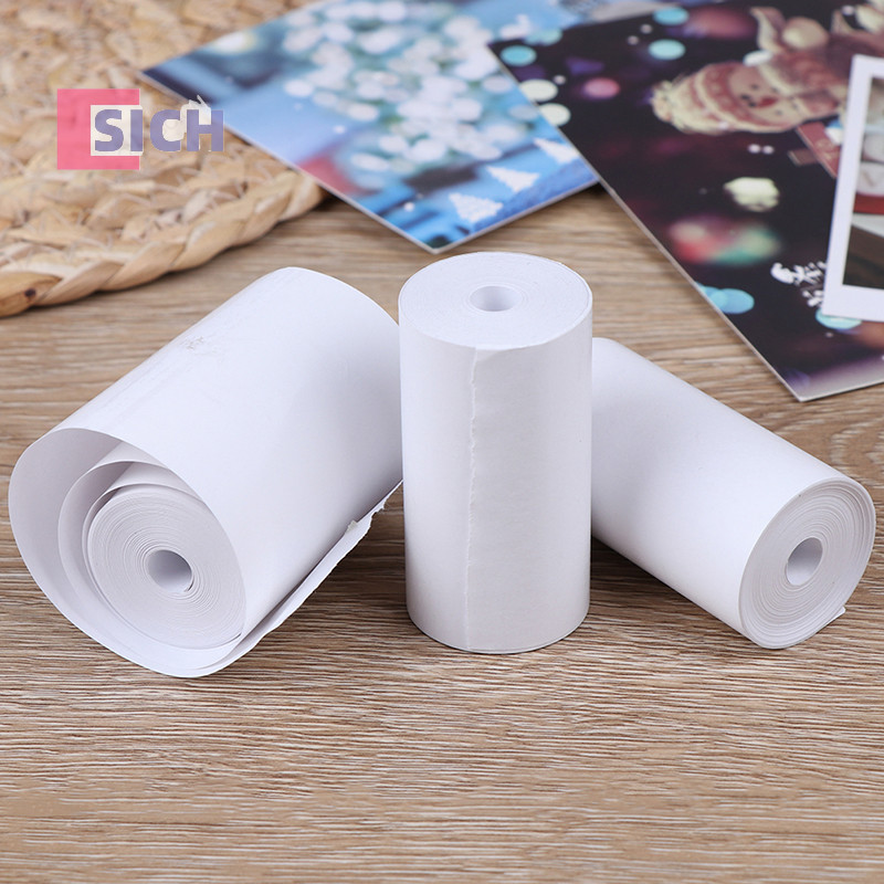 [Sich] 1 ม้วน Thermal Pring Paper 57x30mm Great For Photo Printer POS Machines NEW