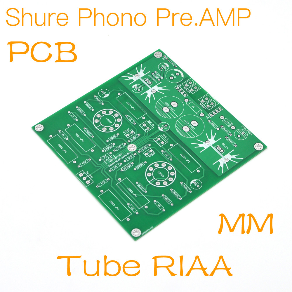 MOFI-SHURE-Tube-Phono Amplifier(MM) PCB RIAA