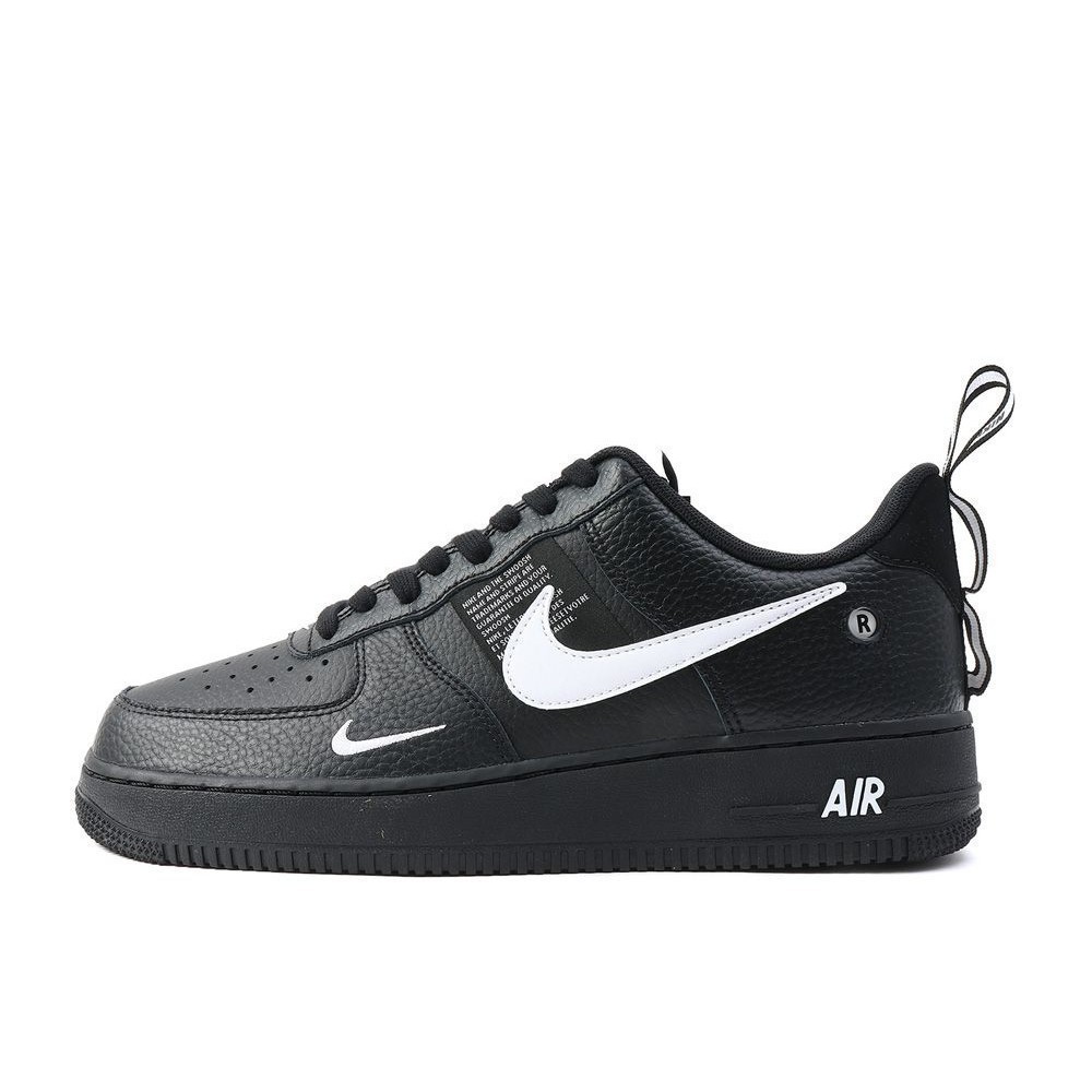 NIKE AIR FORCE 1 LOW UTILITY BLACK WHITE Unused