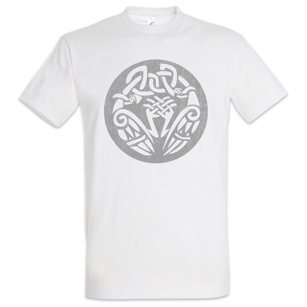 เสื้อยืด Celtic Birds Celts Celtic Crows Bird Tattoo Tribal Sign สัญลักษณ์