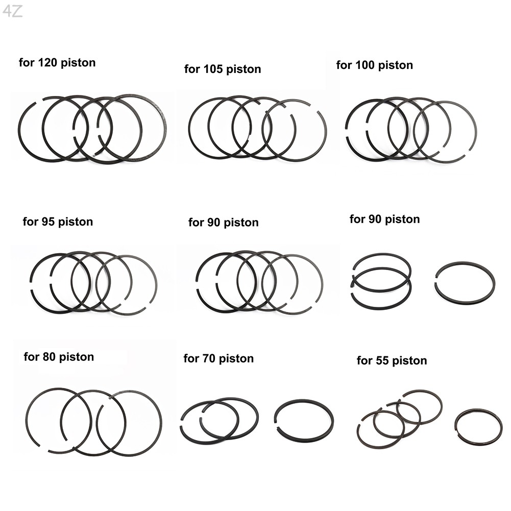 [ครา]ที่มีคุณภาพสูงเครื่องอัดอากาศแหวนลูกสูบนิวเมติกสําหรับ55 70 80 90 95สําหรับ เอฟเอส100 105 เอฟเอส120กระบอก
