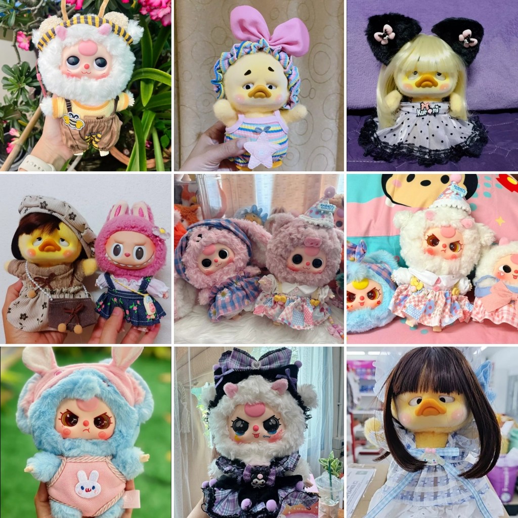 ชุดเป็ด upsetduck/Baby Tree v3 เสื้อผ้าตุ๊กตา ผ้าฝ้าย ขนาด 20 ซม. DIY ของเล่นสําหรับเด็ก