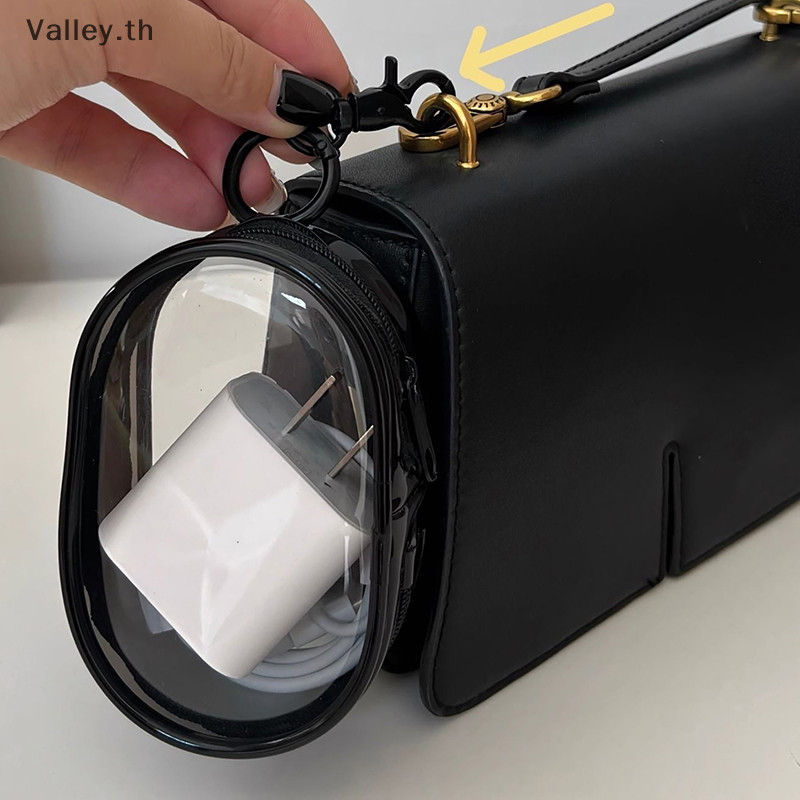 [Valley] 1 ชิ้นใหม่เดินทางกลางแจ้งกล่องเก็บสายเคเบิลข้อมูลแบบพกพาฝาครอบป้องกันกล่องออแกไนเซอร์ al ชุดหูฟังสายเคเบิลข้อมูล TH