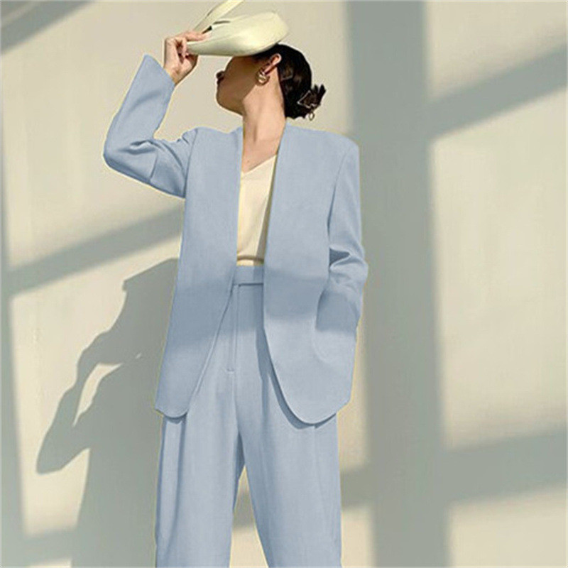 Suit coat for women 2024 new spring design niche casual suit temperament slim suit