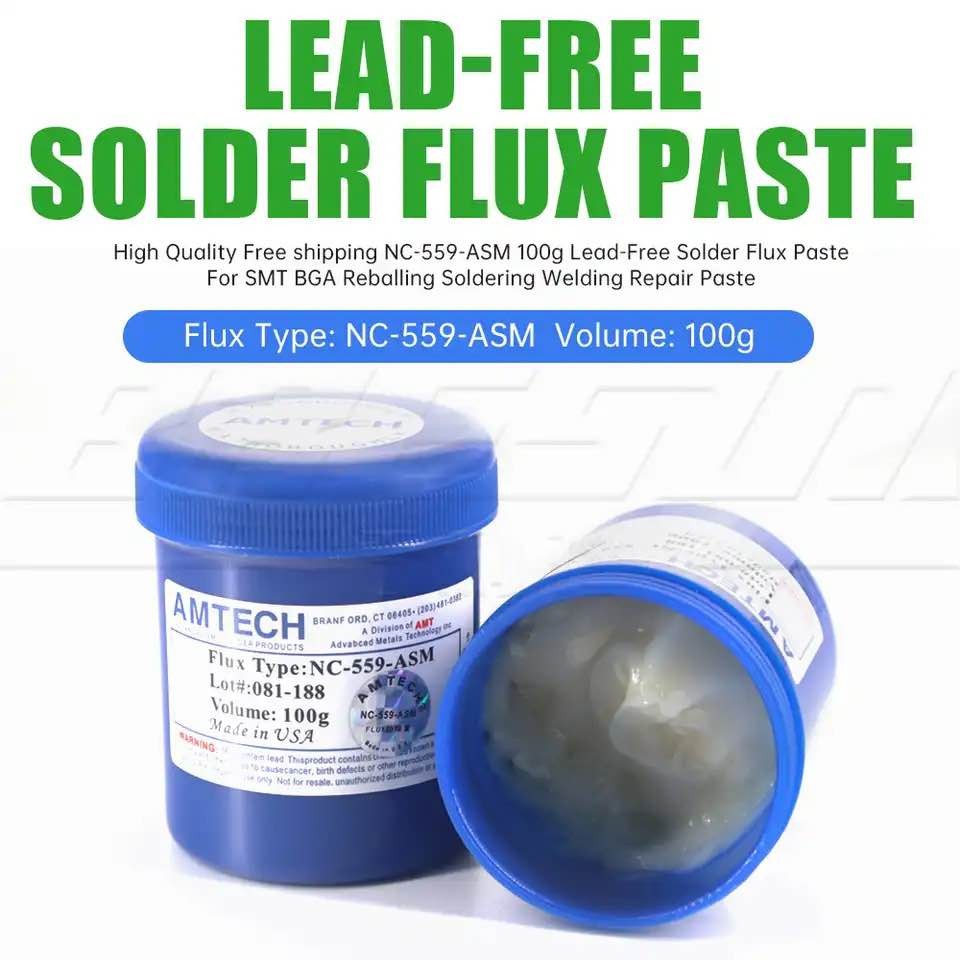 NC-559-ASM 559 100cc 100G Solder Flux Paste สำหรับ SMT BGA Reballing บัดกรีเชื่อมซ่อม