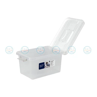 Super Lock กล่องหูหิ้ว ฝาล็อค 4.8,8.5 ลิตร (6641,6642) Container กล่องเก็บของ กล่องฝาล็อค กล่องมีที่ล็อค