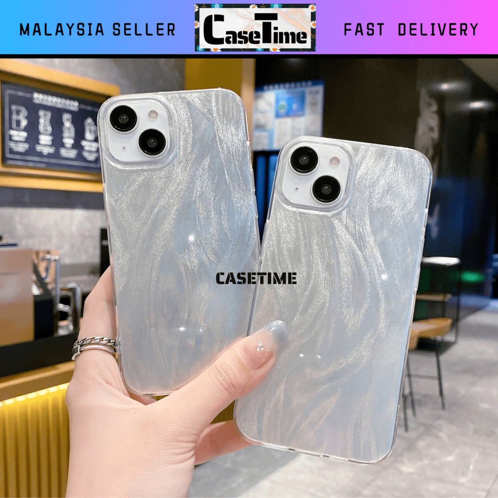 OPPO A15 A15s A16 A17 A17k A18 A31 A38 A53 A58 A60 A93 fon sarung โทรศัพท์ shine bling feather กรณีป