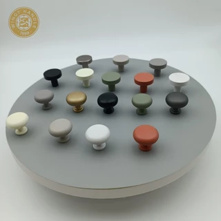 Morandi สีตู้จับลิ้นชักหลุมเดียวจับตู้เสื้อผ้าตู้รองเท้ามือจับประตูหน้าอกลิ้นชักลูกบิดห้องครัว Doorknobs ฮาร์ดแวร์