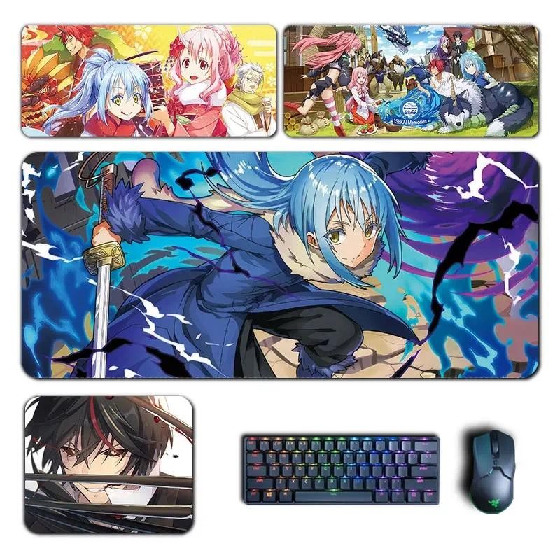 อะนิเมะเวลานั้นฉันกลับชาติมาเกิดเป็น Slime Mouse Pad Rimuru Shuna Shion Mousepad แป้นพิมพ์คอมพิวเตอร์ Pad อุปกรณ์เสริมโต๊ะ Mat