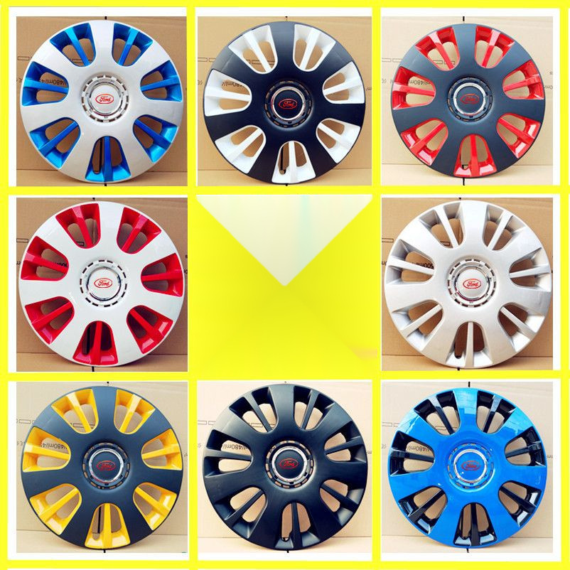 ฝาครอบดุมล้อ Ford 09-15 Fiesta ตกแต่งดุมล้อ Fox