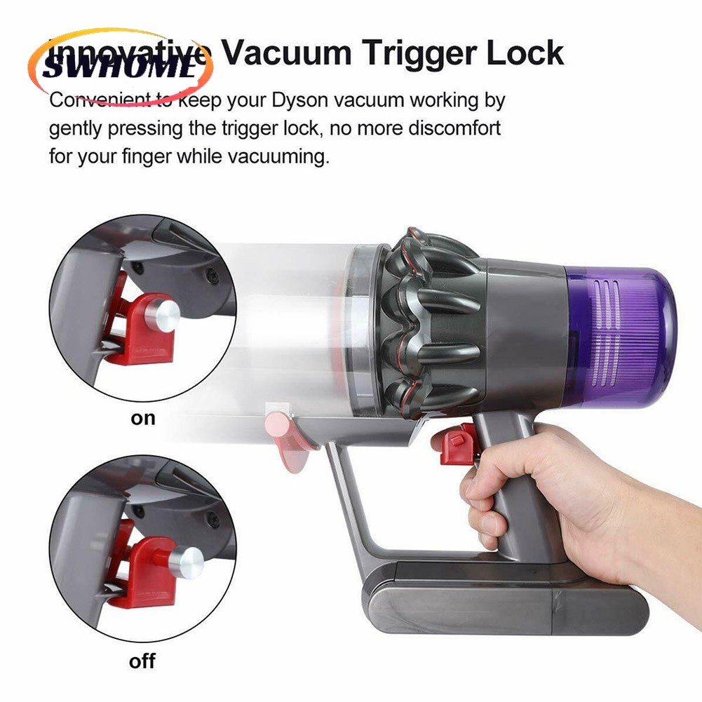 สวโฮม! Trigger Lock อุปกรณ์เสริมปุ่มเปิดปิดสําหรับ Dyson V6 V7 V8 V11 V10 เครื่องดูดฝุ่น สต็อกพร้อม