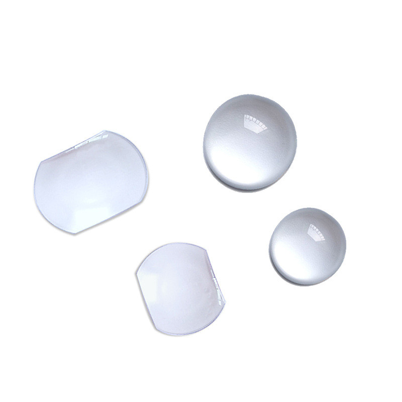 Mineral Sapphire นาฬิกาคริสตัลวันที่ปฏิทินหน้าต่างแว่นขยายนาฬิกาอะไหล่สแควร์ 7x5.5 มม. 5.8x4.5 มม.รอบ 5.5 มม.