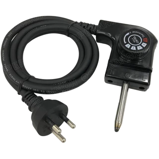 [ 1 เส้น ] PC-6069 PC-6070 สายปลั๊กกระทะปิ้งย่าง ขากลม 10A 250V 1.5เมตร 2C x 1.0 , 3C x 1.0 2300W สายหมูกะทะ สายเตาปิ...
