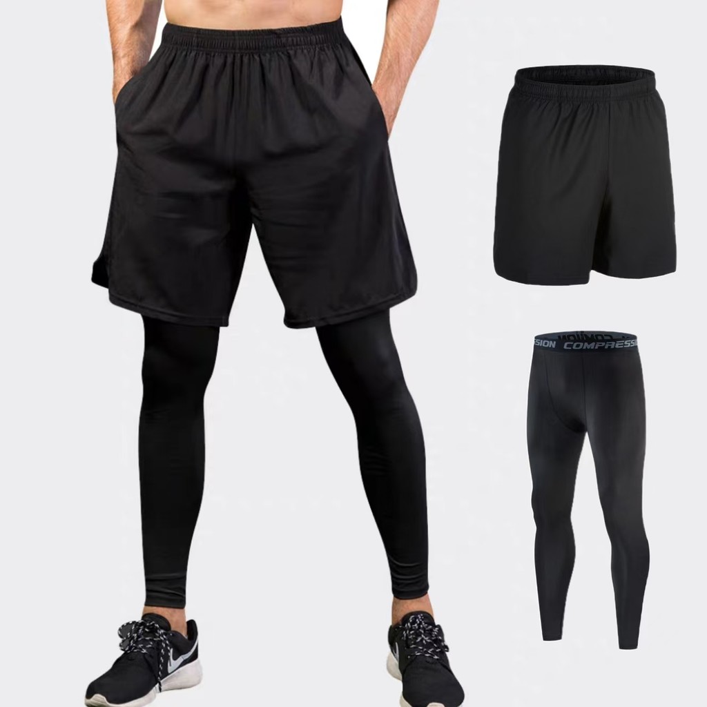 กีฬาผู้ชายแห้งเร็วออกกําลังกายโยคะวิ่งกางเกงกีฬาบาสเก็ตบอล