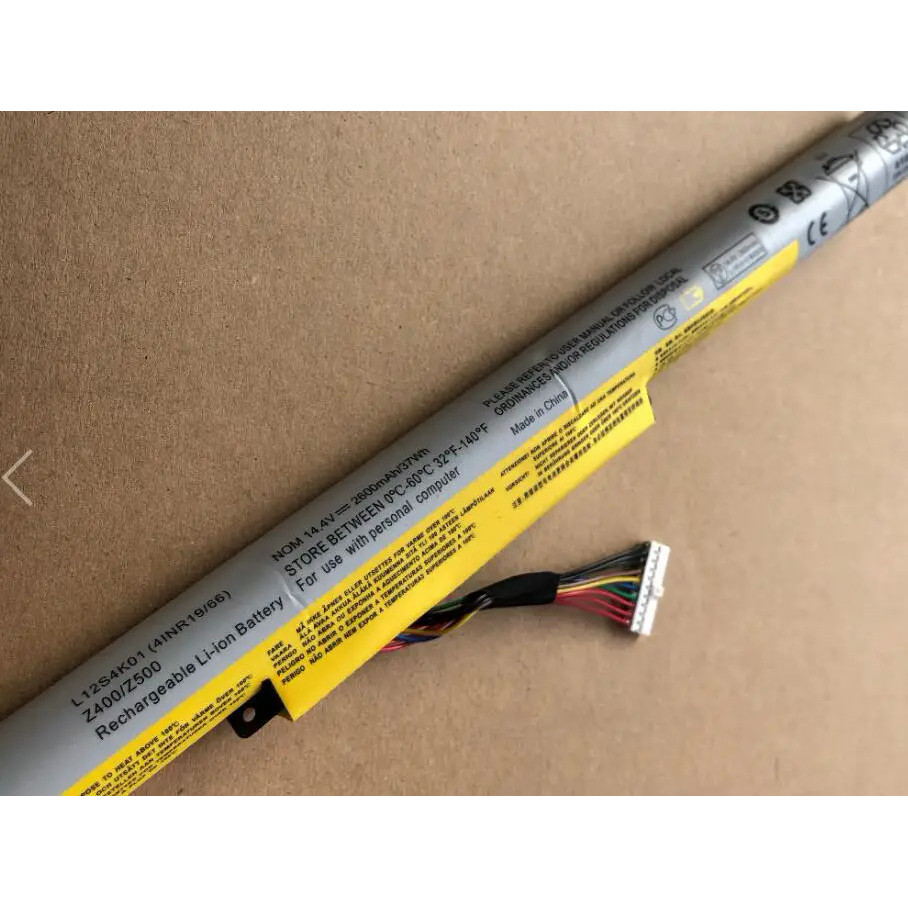 แบตเตอรี่แล็ปท็อป For LENOVO Ideapad Z510  Z410  Z500A Z400A  P500  L12L4K01   L12S4E21   L12S4K01  