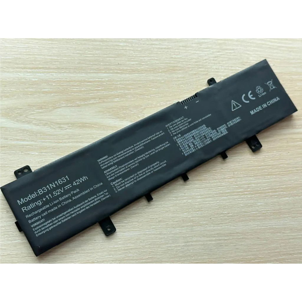 B31N1631 แบตเตอรี่แล็ปท็อป For ASUS VivoBook 15 X505ZA X505BA X505BP F505 F505ZA F505BA X505ZA-BQ012