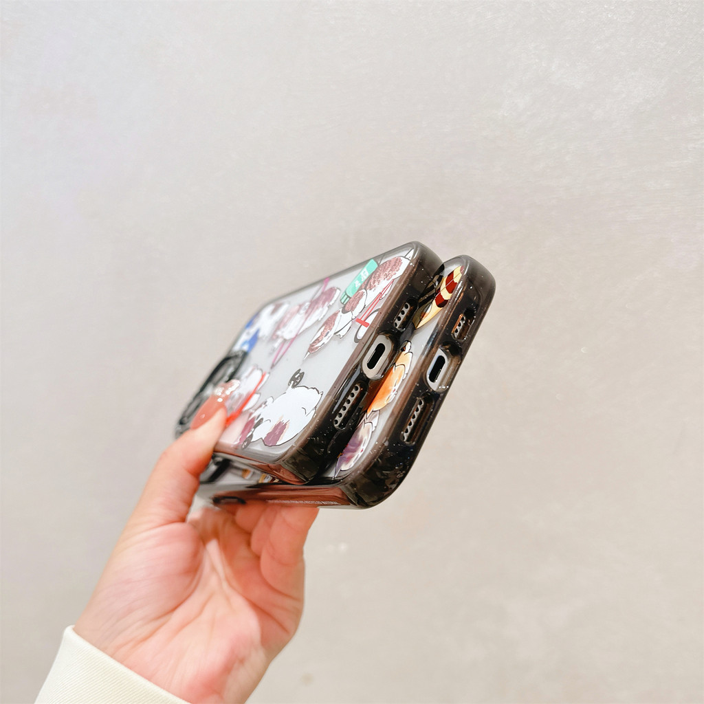 △ Mofusand Shark แมวสีส้ม casetify เคสโทรศัพท์อะคริลิคเหมาะสําหรับ iPhone15ProMax ใช้งานร่วมกับ iP15