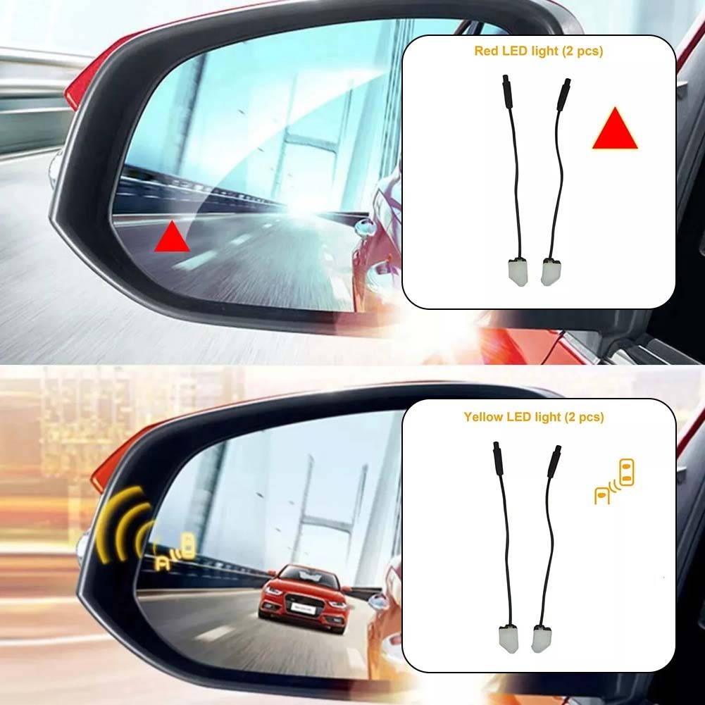 MRBUNNY#BSD Lens Light Alarm Safety Driving Vehicle Car Blind Spot Detection System