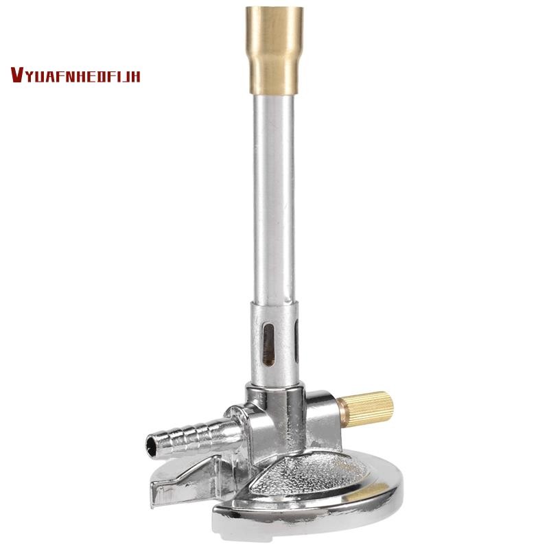 1 ชิ้น Mini หลอดเดี่ยว Bunsen Burner แก๊สสําหรับ Liquid Propan Lab อุปกรณ์ความร้อน