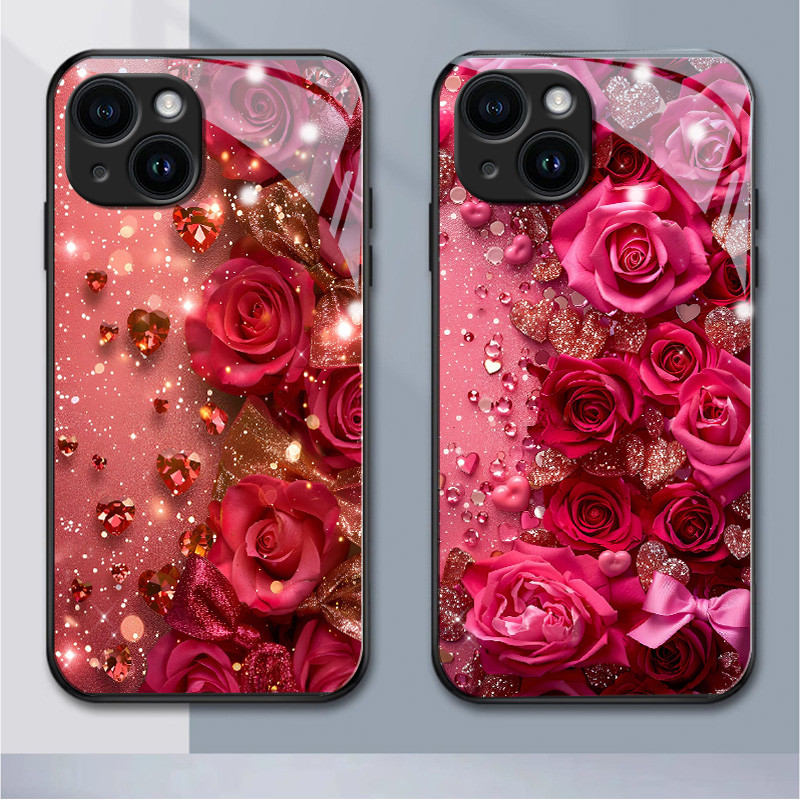 หรูหรา iPhone 11 pro max 12 mini 13 14 plus 15 pro 16 XR X XS max 5 6 7 6s 8 se (HB1-1983)