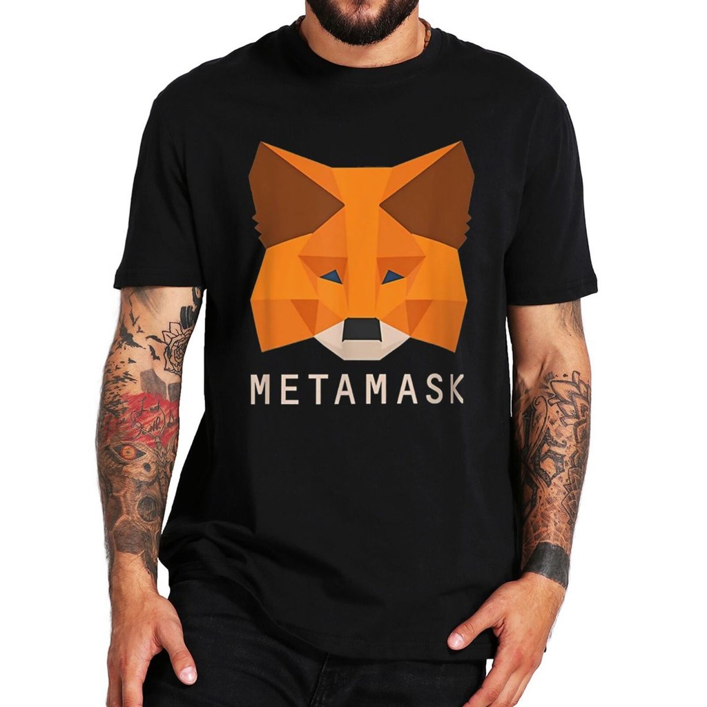 Metamask Fox T เสื้อ Cryptocurrency Wallet PulseChain Crypto Coin Tee Casual ฤดูร้อน EU ขนาดรอบคอเสื