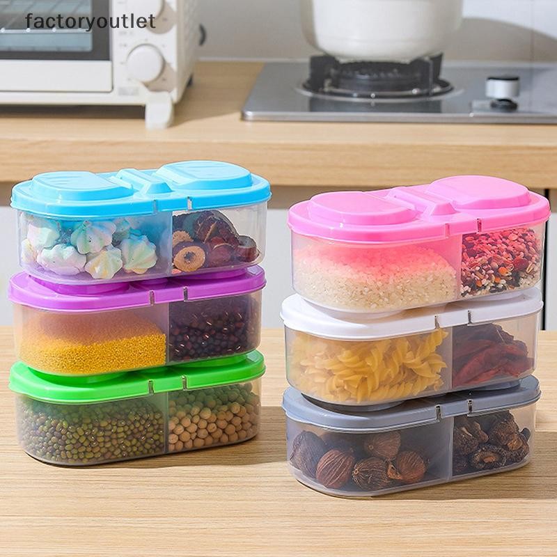 Flth 1PC ภาชนะใส่อาหารพลาสติกเพื่อสุขภาพกล่องอาหารกลางวันแบบพกพาความจุ Camping Picnic อาหารผลไม้กล่องเก็บสําหรับเด็ก Dinnerw Vary