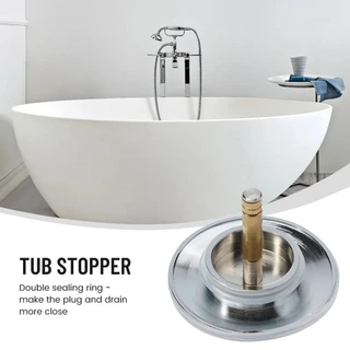 GRAN 1 ชิ้นปลั๊กอ่างอาบน้ํา, ปรับ Pop Up Waste Stopper Bath Stopper, 70 มม.ทองเหลืองเท่านั้นซีลแบนห้องน้ําท่อระบายน้ํากรอง